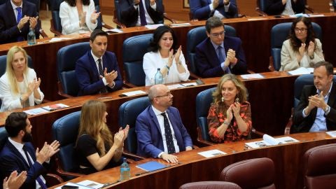 Juan Trinidad, de Ciudadanos, presidente de la Asamblea de Madrid