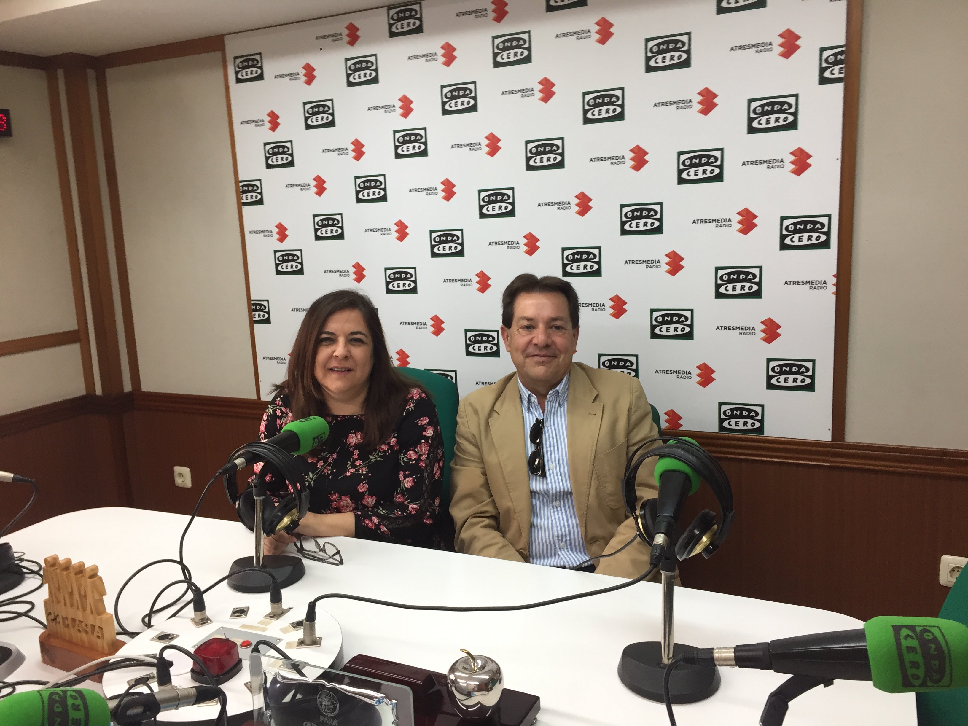 Miguel Ángel Rivero en Ciudad Real en la Onda. Miguel Ángel Rivero en Ciudad Real en la Onda.