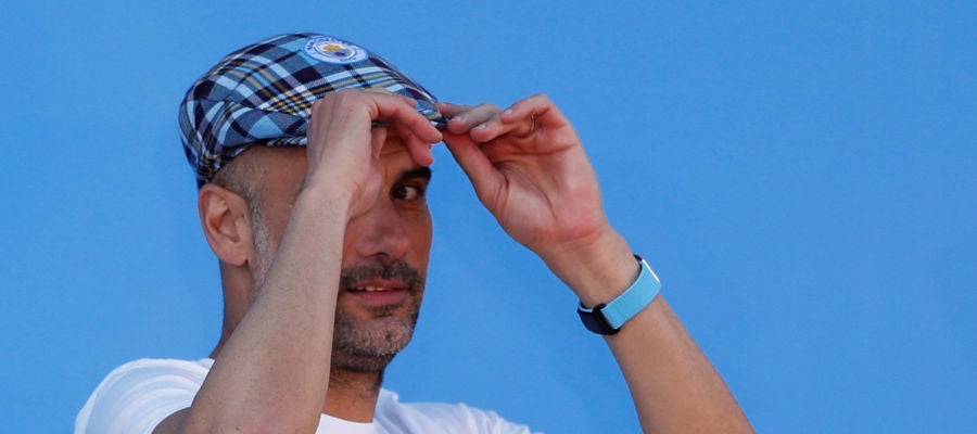 Pep Guardiola, entrenador del Manchester City Pep Guardiola, entrenador del Manchester City