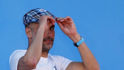Pep Guardiola, entrenador del Manchester City