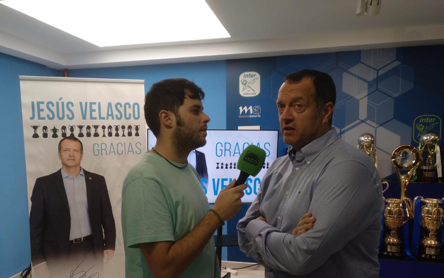 Jesús Velasco: "Ha sido una etapa gloriosa. Volveré a entrenar en un club o en la Selección" Jesús Velasco: "Ha sido una etapa gloriosa. Volveré a entrenar en un club o en la Selección"