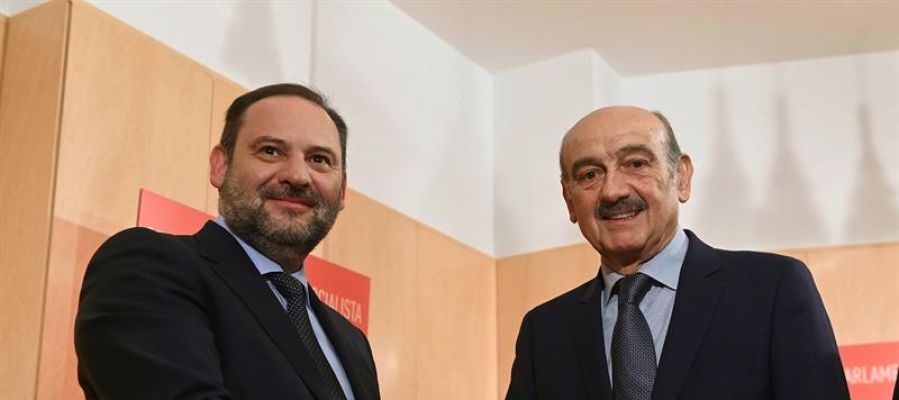 José Luis Ábalos junto a José María Mazón José Luis Ábalos junto a José María Mazón