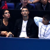 Georgina Rodríguez, Cristiano Ronaldo y su hijo