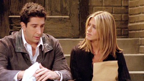 Rachel y Ross en 'Friends'