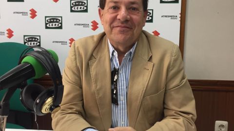 Miguel &Aacute;ngel Rivero, durante la entrevista en Onda Cero Ciudad Real