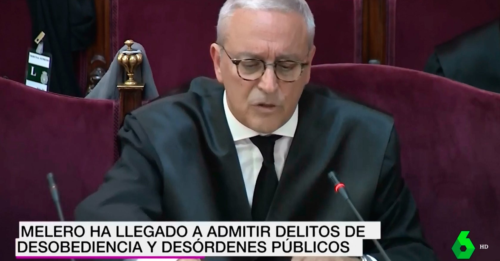 Javier Melero: "El juicio del procés se ha celebrado con plenas garantías" Javier Melero: "El juicio del procés se ha celebrado con plenas garantías"