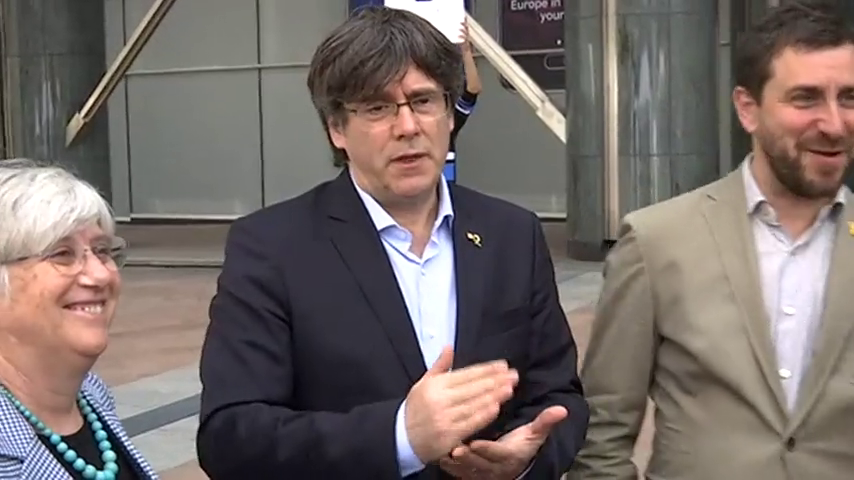 La Junta Electoral deja vacantes los escaños de Puigdemont, Junqueras y Comín La Junta Electoral deja vacantes los escaños de Puigdemont, Junqueras y Comín
