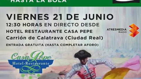 Hasta la Bola Tertulia Taurina