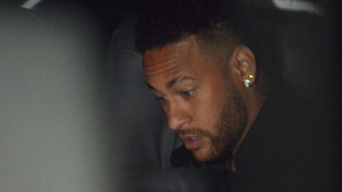 Neymar, antes de comparecer ante el juez