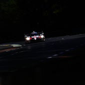 Fernando Alonso, durante la primera sesión de calificación de las 24 Horas de Le Mans