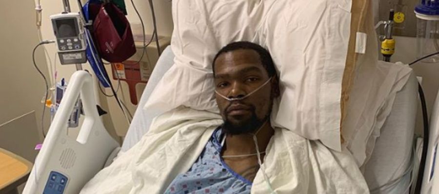 Durant, tras ser operado Durant, tras ser operado