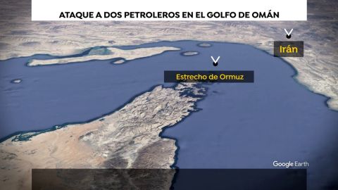 Atacados dos cargueros en el estrecho de Ormuz