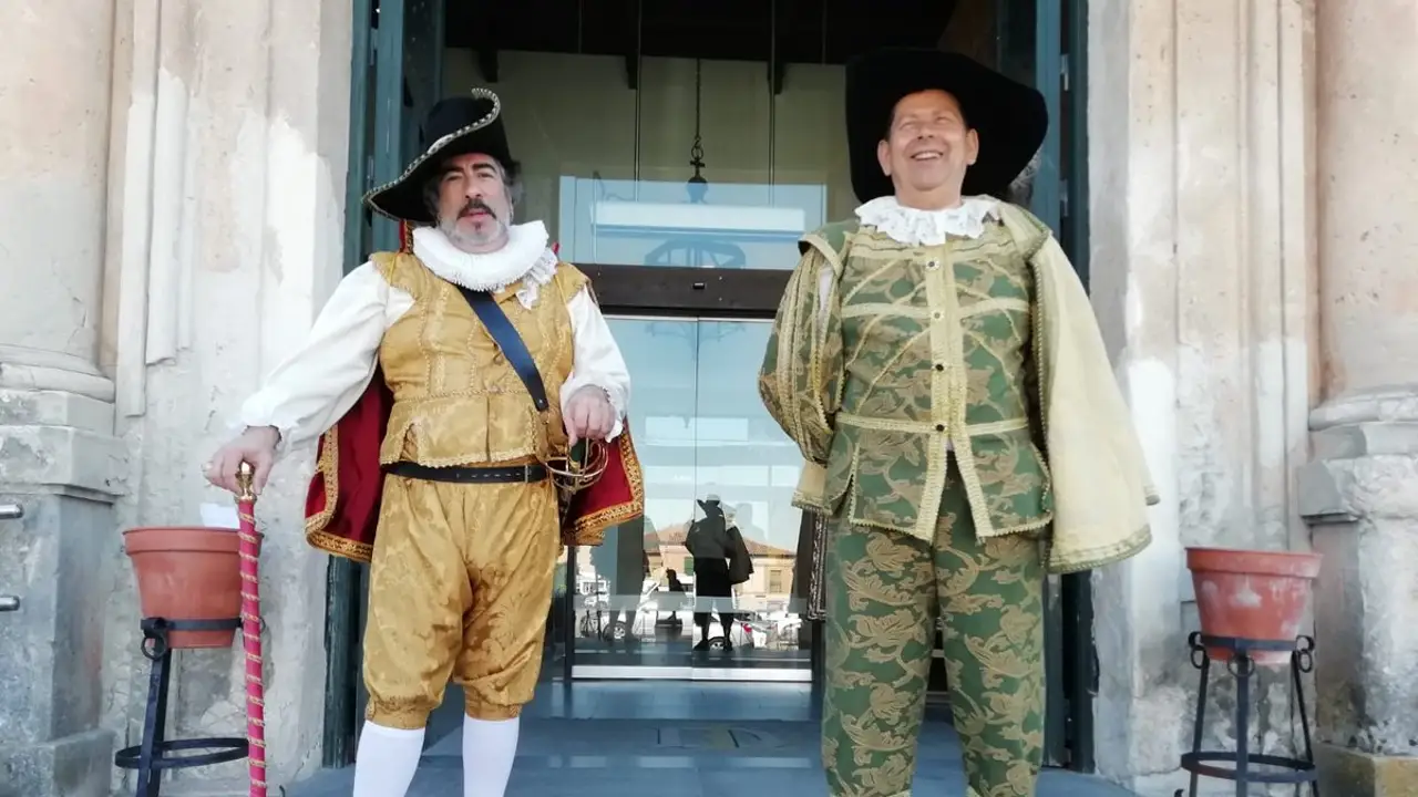 Agustín Jiménez disfrazado de Duque de Lerma Agustín Jiménez disfrazado de Duque de Lerma