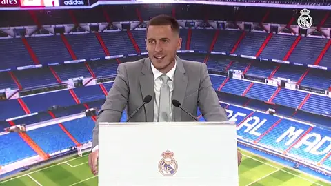 Hazard: "Era mi sueño desde pequeño jugar en el Real Madrid" Hazard: "Era mi sueño desde pequeño jugar en el Real Madrid"