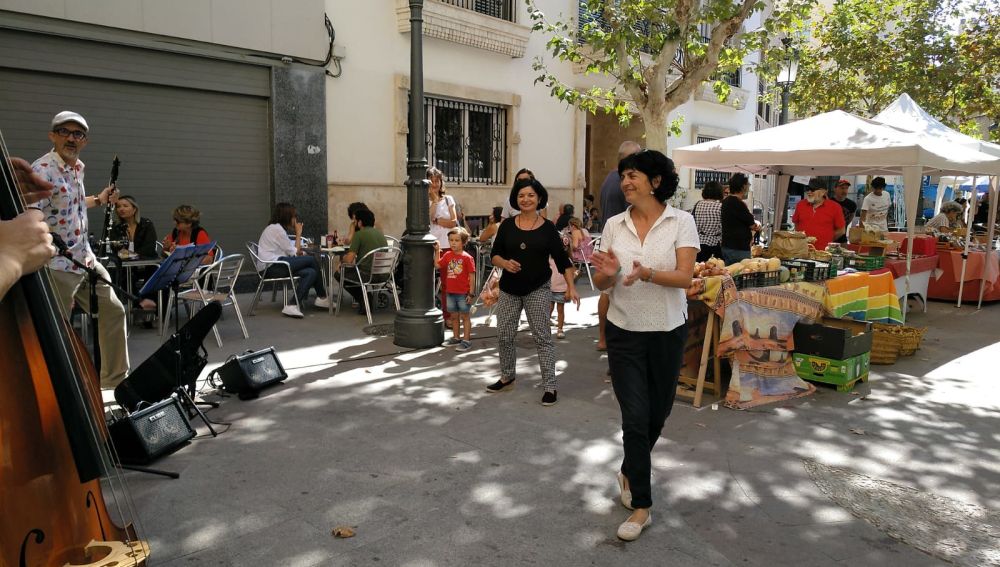 Actividades culturales en el barrio del Raval de Elche.
