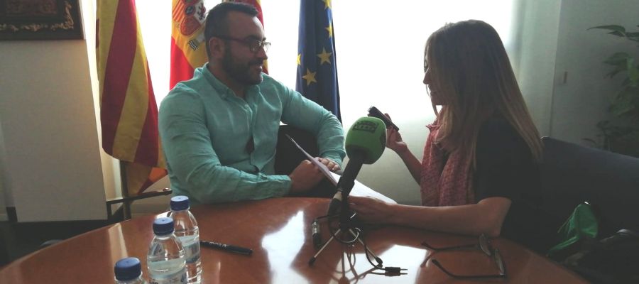 El alcalde de Vila-real, José Benlloch, en Vila-real en la onda con Alicia Llop. El alcalde de Vila-real, José Benlloch, en Vila-real en la onda con Alicia Llop.