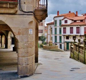 Calle historica en Ourense Calle historica en Ourense