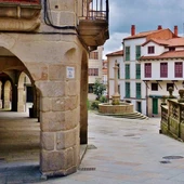 Calle historica en Ourense Calle historica en Ourense