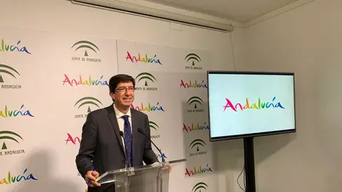 Juan Marín, en Málaga El vicepresidente de la Junta, Juan Marín, en Málaga