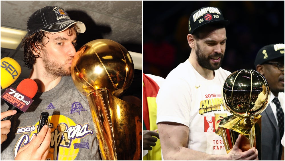 De campeón a campeón: el mensaje de Pau Gasol a su hermano Marc tras ganar la NBA con los Raptors De campeón a campeón: el mensaje de Pau Gasol a su hermano Marc tras ganar la NBA con los Raptors