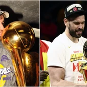 Los Gasol, hermanos campeones de la NBA Los Gasol, hermanos campeones de la NBA