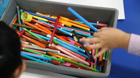 Clase en un colegio de Madrid VUELTA AL COLE