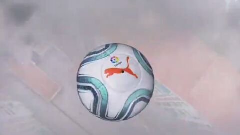 El nuevo bal&oacute;n Puma de LaLiga