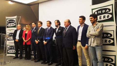 Foto de familia de los premiados 