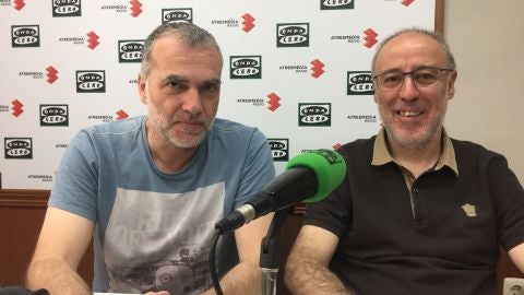Nacho S&aacute;nchez y &Aacute;ngel Serrano