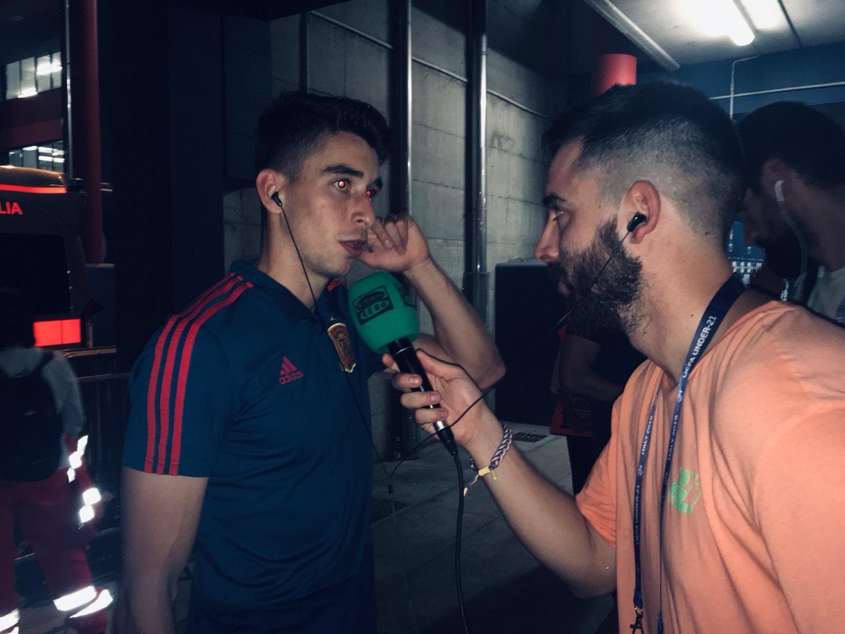 Marc Roca: "Estoy muy contento en Barcelona, cuando vuelva con mi equipo estaré muy tranquilo” Marc Roca: "Estoy muy contento en Barcelona, cuando vuelva con mi equipo estaré muy tranquilo”