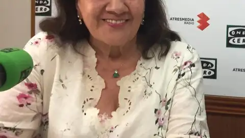 María José Calderon, durante la entrevista en Onda Cero Ciudad Real María José Calderon, durante la entrevista en Onda Cero Ciudad Real