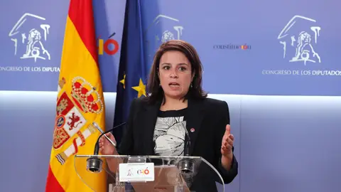 La portavoz parlamentaria del PSOE, Adriana Lastra La portavoz parlamentaria del PSOE, Adriana Lastra