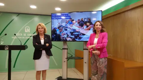 Las exportaciones de Málaga suman en el primer cuatrimestre del año 741 millones de euros Patricia Navarro, delegada de la Junta