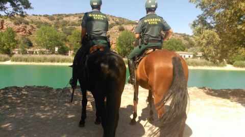 Habr&aacute; presencia de un escuadr&oacute;n de caballer&iacute;a de la Guardia Civil en las Lagunas de Ruidera