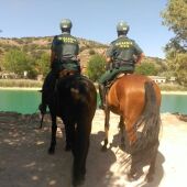 Habrá presencia de un escuadrón de caballería de la Guardia Civil en las Lagunas de Ruidera