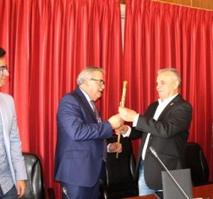 El alcalde de Mieres, Anibal Vázquez El alcalde de Mieres, Anibal Vázquez