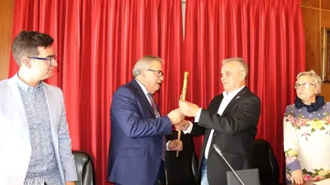 El alcalde de Mieres, Anibal Vázquez El alcalde de Mieres, Anibal Vázquez