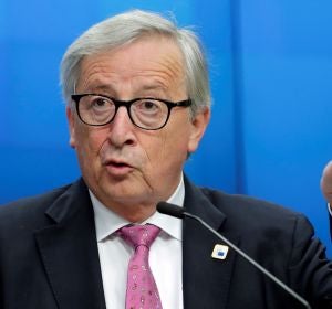El presidente del de la Comisión Europea, Jean-Claude Juncker El presidente del de la Comisión Europea, Jean-Claude Juncker