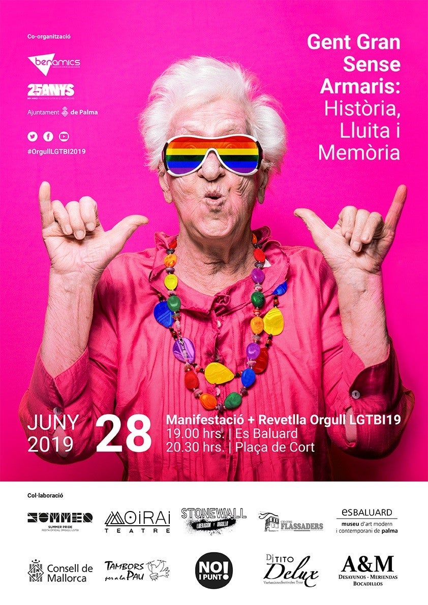 El Orgullo 2019 se manifiesta este viernes en Palma para reivindicar la memoria histórica del colectivo LGTBI El Orgullo 2019 se manifiesta este viernes en Palma para reivindicar la memoria histórica del colectivo LGTBI