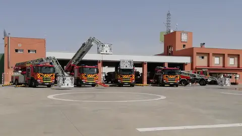 Parque de bomberos en la Garena de Alcalá de Henares Bomberos de la Comunidad de Madrid