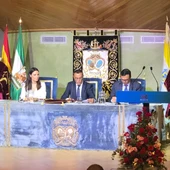 ACTO DE CONSTITUCION DE LA DIPUTACION DE HUELVA ACTO DE CONSTITUCION DE LA DIPUTACION DE HUELVA