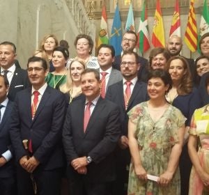 Foto de familia de la nueva corporación provincial de la Diputación de Ciudad Real Foto de familia de la nueva corporación provincial de la Diputación de Ciudad Real