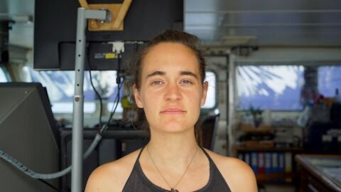  La capitana del barco de la ONG alemana Sea Watch, Carola Rackete