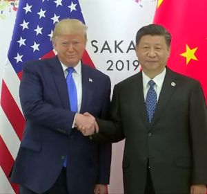 Trump y Xi Jinping durante el G-20 Trump y Xi Jinping durante el G-20