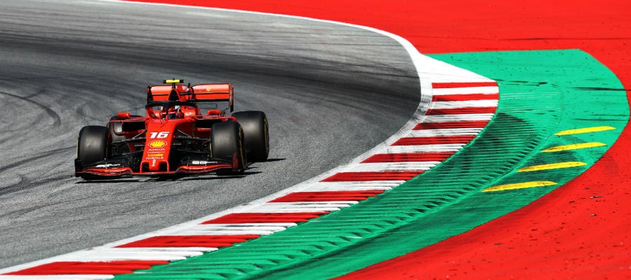 Leclerc, en el GP de Austria Leclerc, en el GP de Austria
