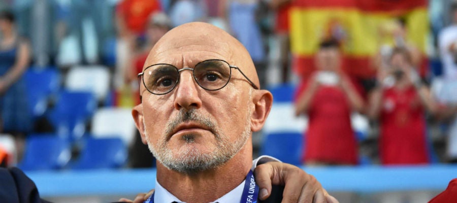 De la Fuente, antes de un partido De la Fuente, antes de un partido