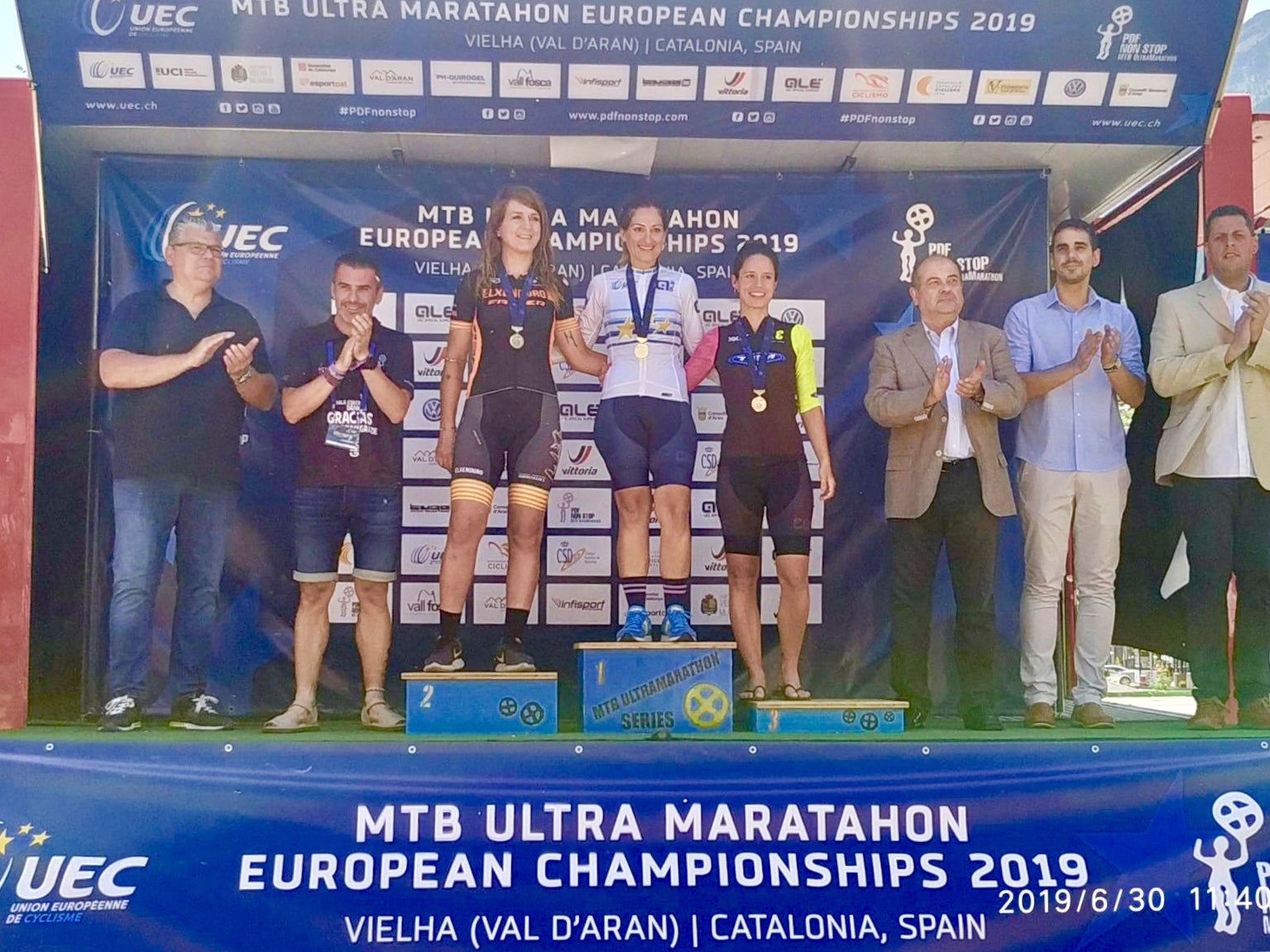Ariadna Rodenas se proclama subcampeona de Europa de mountain-bike en Vielha Ariadna Rodenas se proclama subcampeona de Europa de mountain-bike en Vielha