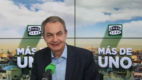 El expresidente del Gobierno, José Luis Rodríguez Zapatero, en Más de uno El expresidente del Gobierno, José Luis Rodríguez Zapatero, en Más de uno