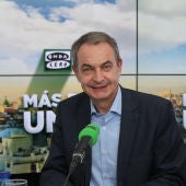 El expresidente del Gobierno, José Luis Rodríguez Zapatero, en Más de uno