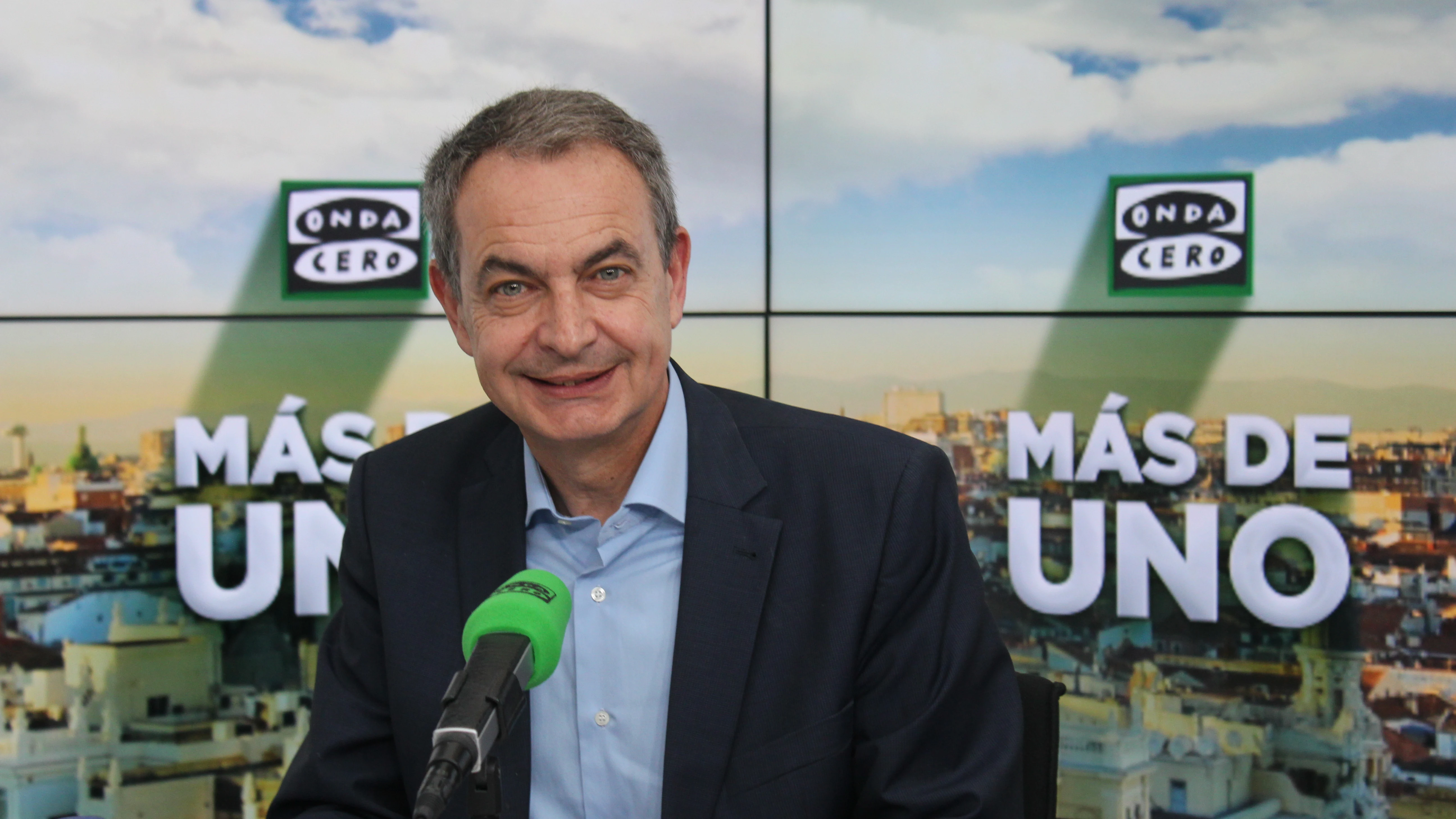 El expresidente del Gobierno, José Luis Rodríguez Zapatero, en Más de uno El expresidente del Gobierno, José Luis Rodríguez Zapatero, en Más de uno